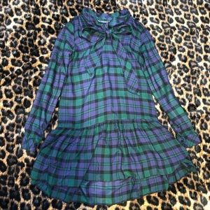 Zara Trafaluc Collection Plaid Peplum HemTunic